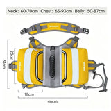JUMAHE Dog Backpack Harness, Adjustable Dog Saddle Bag with Reflective Strips, Waterproof Oxford Pet V1188-MS-909-010