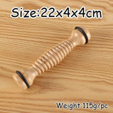 Wooden Foot Massage Roller for Reflexology and Acupressure V1188-MS-710-167