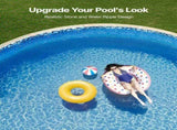 30-ft Round Above Ground Pool Liner, Overlap Pool Liners, Standard Gauge Vinyl, 48-to-54inch Wall V952-YCNCROUND30F838I1V0