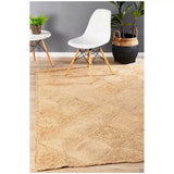Natural Jute Rug 220 x 150cm for Living Room V178-69097
