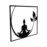 Laser cut Meditation Buddha Wall Art 60x50cm V637-71498BUD
