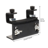 Black Bass Drum Platform Metal Drum Riser Sturdy Lift for Comfortable Playing V1369-AZ3-W-15982