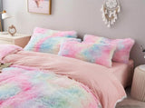 Tie Dye Avignon Botanical Quilt / Doona / Duvet Cover set V745-AQ030115K3