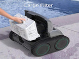 WYBOT C1 Cordless Robotic Pool Cleaner, with APP Control, Auto Vacuum Robot, Wall & Waterline V219-POLCLNWY1CLB