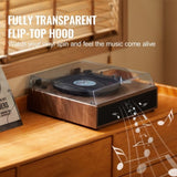 Bluetooth Vinyl Record Player 3-Speed Belt Driven Turntable 10W Speakers V952-LSJ22S000000P01V0V3