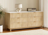 Artiss 6 Chest of Drawers Dresser Table Pine FUR-Z-CDR-01-WD-AB