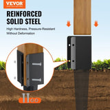 VEVOR Fence Post Anchor Ground Spike 4 Pack 24 x 4 x 4 In Metal Fence Stakes V952-FXDD35YC24YCI2IY6V0