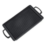 Mini Aluminium Alloy Charcoal Grill Pan with Fast Even Heating for Home Cooking, Camping and V1189-LC-HW-00382