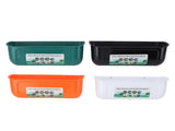 4Pcs Feed Trough Large Capacity Fence Hanging PP Plastic for Livestock Goats Pets Chicken Feeder V1294-YM0901-3111240029011