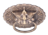 Door Knocker Brass Material 2 Sided Installation Heavy Duty Pull Bronze Chinese Antique Door Pull V1294-YM0523-3114220008811