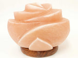 Orku Rose Shaped Himalayan Pink Salt Lamp - Hand Carved Flower Night Light V238-SUPDZ-32769927577680