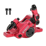 Hydraulic disc brake caliper with adapter and 120mm brake disc for Xiaomi M365 Pro electric scooter, V1189-LC-QP-00109