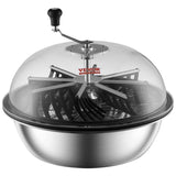 Leaf Bowl Trimmer, 24'' Trimmer Bowl, Manual Bud Trimmer with Stainless-Steel Blades for Twisted V952-SDSCJ24YCABSJOAOFV0
