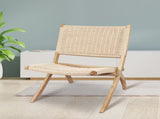 Levede Accent Chair Foldable Recliner CH1079-1-NT