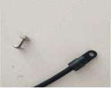 4Sets Nylon Bungee Cord Strap Holder with Deck Mount Connector for Boat Black V1370-AZ4-14941