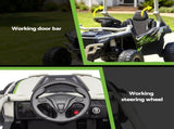 Rigo Kids Electric Ride On Car Black Pink Ride-On Toy with Remote Control RCAR-RANGEROVER-BKXPK
