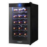 Devanti Wine Fridge Cooler 18 Bottles WC-50A-18B-BK