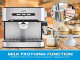 Pronti 1.6L Automatic Coffee Espresso Machine with Steam Frother CFM-16L-CRK-825