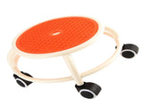 Round Rolling Low Stool Comfortable Universal Wheel Movable Mini Stool High Weight Capacity for Home V1294-YM0706-3116230016212