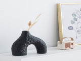 Minimalist Ceramic Vase Set White V1107-CS-XDQSHP1