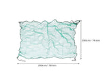 Backyard Golf Net Replacement Durable Heavy Duty for Indoor and Outdoor Use V1369-AZ3-W-17091