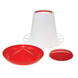 Rooster Farms 6Kg Automatic Chicken Feeder - Poultry Hen Feeding Seed Bucket V238-SUPDZ-52768013062