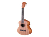 Alpha 23" Ukulele Natural Mahogany Concert Beginner Gift w/ Carry Bag UKULE-D-23-NAT