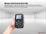 Tooleroo 70m Digital Laser Distance Measurer - LCD Area Volume Meter Tool V238-SUPDZ-41190047350864