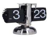 Flip Clock Accurate Time Unique Fashionable Retro Automatic Page Turning Quartz Clock for Home V1294-YM0715-3115210256611