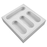 Food Storage Bag Container Bamboo Polished Finish Drawer Design Food Bag Storage Box for Kitchen V1294-YM0523-3118220069212