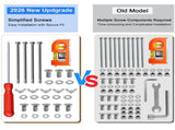 Universal Window Air Conditioner Support Bracket, No Drilling Heavy-Duty AC Window Bracket Supports V1107-721-91589