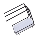 Sponge Holder with Drain Pan Quick Drying Hollow Bottom Rustproof Dishcloth Drying Rack for Kitchen V1294-YM0703-3118230115111
