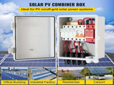 PV Combiner Box, 4 String with 15A Rated Current Fuse, 63A Circuit Breaker, Lightning Arreste V952-G2415A63AIP654HIKV0