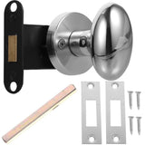 Keyed Door Handle Set with Single Deadbolt Lock for Secure and Simple Home or Office Entry V1369-AZ3-W-17423