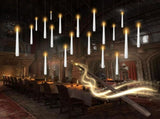 Flameless Floating Candles with Wand20 Pcs Magic LED Hanging Taper CandlesFlickering Battery V1107-129-15016