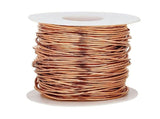 99.9% Dead Soft Copper Wire, 18 Gauge/ 1 mm Diameter, 213 Feet/ 65 M, 1 Pound Spool Pure Copper Wire V1370-AZ4-07860