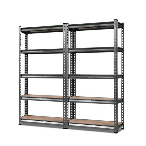 Giantz 2x1.5M Steel Warehouse Racking Rack Shelving Storage Garage Shelves Shelf WR-E-7X15-CC-FC2