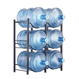 VEVOR 3 Tiers Water Jug Holder, 5 Gallon Water Bottle Holder, Double Row Water Bottle Rack for 6 V952-5JLTZSSTSTZCFE4HKV0