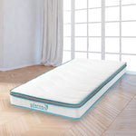 Palermo King Single 20cm Memory Foam and Innerspring Hybrid Mattress V63-821911