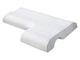 Memory Foam Cuddle Pillow, Shoulder Pillow for Sleepers, Arm Pillow with Arm Hole for Sleeping, V1189-LWWAL-20260401-05461