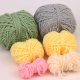 4-Piece DIY Crochet Kit for Animals with Hand Knitting Yarn, Needles, Plush Doll, Easy for V1237-ZY-203-2157