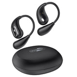 Wireless Open Ear Headphones Bluetooth 5.4 Stereo Sound Earphones with Charging Case Black V1263-JX-7110-2