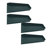 4PCS Downspout Splash Block Rain Gutter Downspout Extensions Fixable Downspout Extender with 8 V1294-YM0901-3111230346414