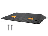 Upgraded Rubber Threshold Ramp, 8.9 cm Rise Door Ramp with 1 Channel, Natural Rubber Car Ramp with V952-XBLYPDGB1355X9T5NV0