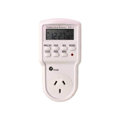 Digital Timer with Rechargeable Battery - 16A for Precision Time Management V260-TESTIM030