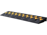 Rubber Curb Ramp 9.4 cm Rise Height Sidewalk Curb Ramp, 25 cm Width 100 cm Length Driveway Ramp for V952-SJDLYPDGB139420KPV0
