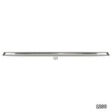 1200mm Tile Insert Bathroom Shower Stainless Steel Grate Drain w/Centre outlet Floor Waste V63-832791