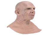 Realistic Bald Head Man Mask Latex Human Face Mask Funny Scary Halloween Costume Cosplay Props V1294-YM0714-3115210174411