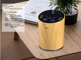 Wood Grain Waterless Essential Oil Air Diffuser Car USB Aromatherapy Nebulizer Rechargeable Mist V1192-AZ-W-13989