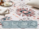 Artiss Washable Floor Rug 160X230cm Large Area Rug Modern Living Room Carpet FLR-4139-160X230-BG